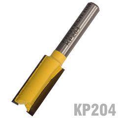 STRAIGHT BIT 7/16' (11.10MM) X 1'(25.4MM) TWO FLUTE 1/4' SHANK