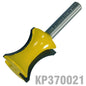 EXTERNAL BULL NOSE 24MM X 5/8' HALF RADIUS 1/4' SHANK