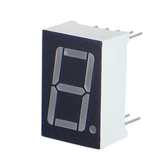 7-segment yellow led display ca 14.2mm 55mcd kw1-561a6b