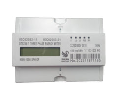 KWH meter 63A 3p digital face KWH-63A-3PH-DF