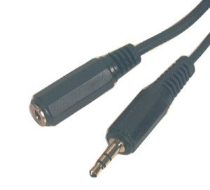 Lead stereo plug to socket 3.5mm l=1.5m l44862