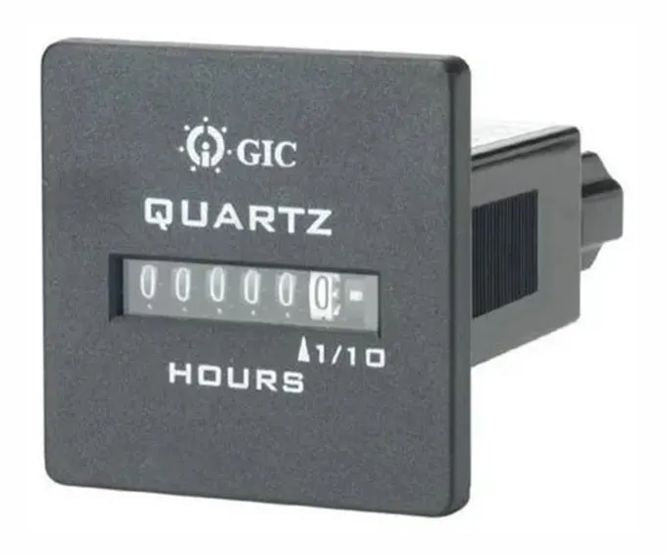 Hour meter square mount bezel la25f1