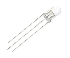 Led 5mm cl-gr/yl rnd 3p 24mm lugy59m