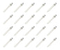 Led 3mm round cl-green 520nm 7kmcd 30-d - 1k/bag 200626