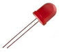 Led 10mm difused red lm2mr01d