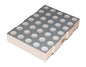 Disp led dots matrix 5x7 red cc ch=50mm lj2051-11