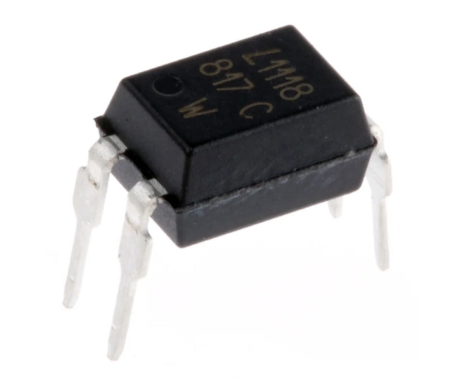 Optocoupler dip04 1ch 5kv ctr=200-400 ltv-817-c