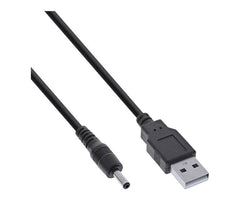 5v usb a plug -2.1mm dc socket inline - 1.5m lead lxt-dc215