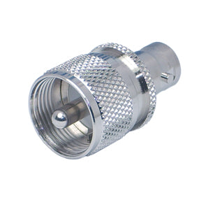 Adapter uhf-plug pl259 to bnc-socket m5506