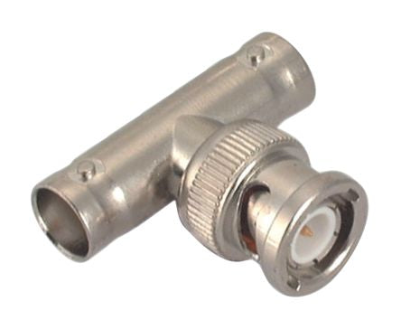 Adapter bnc-plug to 2x bnc-socket t-junction m5551