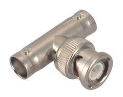 Adapter bnc-plug to 2x bnc-socket t-junction m5551