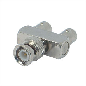 Adapter bnc-plug to 2x bnc-socket str t-junction m55792