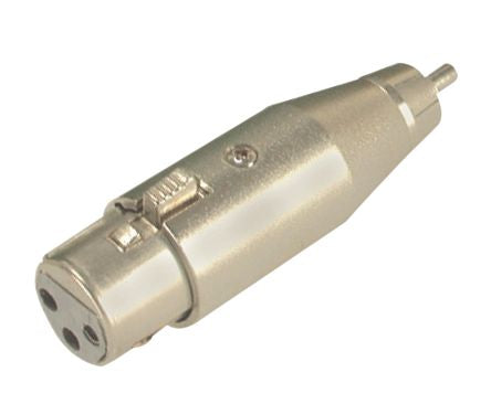 Adapter rca-plug to xlr-socket 3-pin m59214