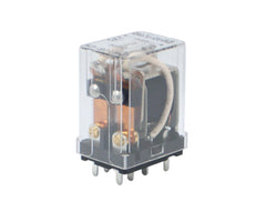 Relay dpdt 10A 24VDC plug 8 pin MAT2B-CH *a*