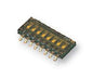 Dip switch smd 8w 2.54 mcdm(r)-08-t