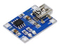 1a 3.7v lithium battery, usb mini-b charger module 1% md0116
