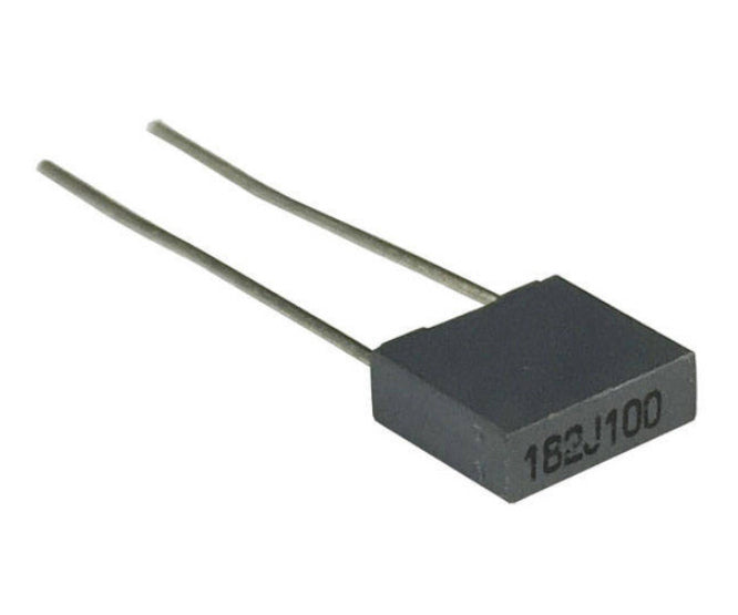 Polyester film capacitor 15nf 100v p=5mm meb0.015uf100vjp5