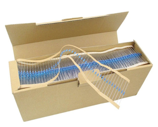 Resistor 1/4w round m/f 1% 270e - 5k/box mf25-270e-f-tb