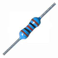 Resistor 1/2w round m/f 1% 6e8 mf50-6e8-f