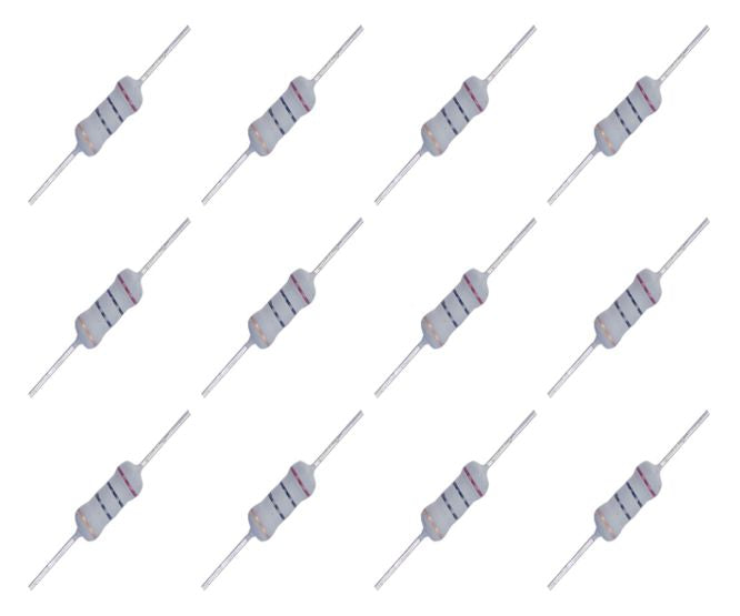 Resistor 2w round m/o 5% 180e - 200/bag mof200-180e-j-bp