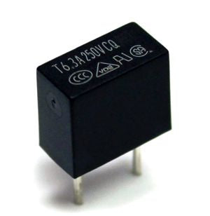 Fuse s/blow radial 6.3a p=5.08 mst6.30 (6.3a) bulk