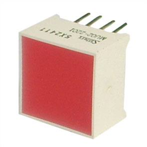 Disp light bar red 42mcd 14x14 mu02-2201