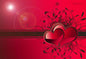 NB200 NOTEBOOK STICKER 15.6" 3D HEARTS
