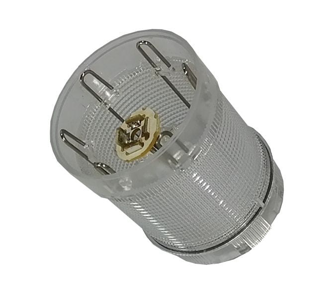 Signal tower light white 220V flashing/steady TL-NLT-50LW1