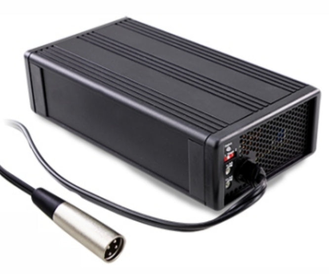 Enclosed battery charger for sla & li-ion 24v @ 4a npb-120-24xlr