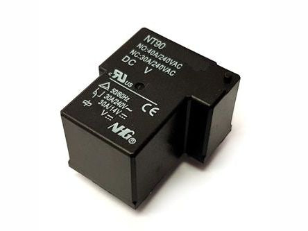 24vdc pcb mount spdt relay / 30 amp nt90hcs24cb