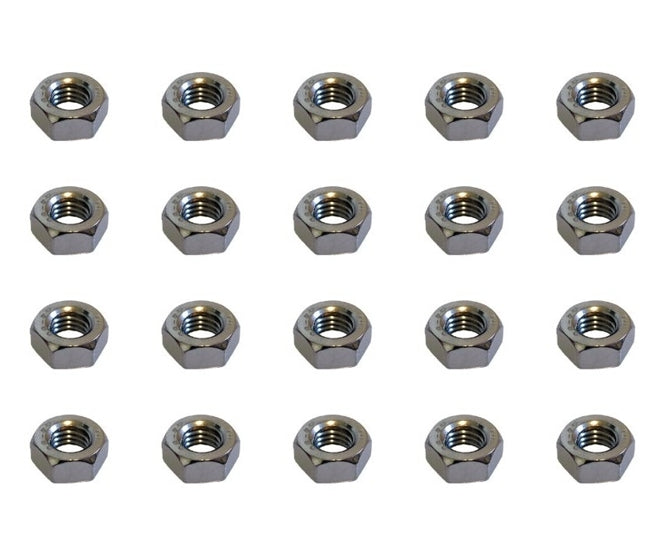 Bag of nuts hex m3 plated - 1k/bag nt3-1k