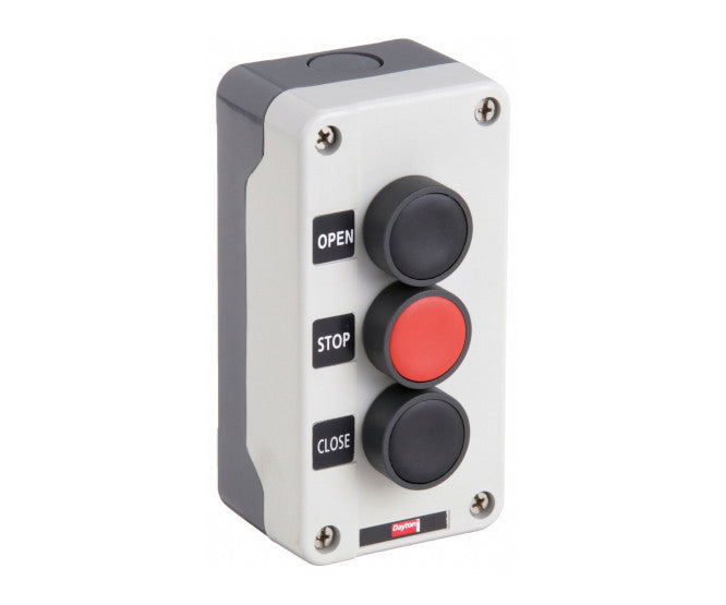 Push button station open/stop/close PB-ADP2-B321H29
