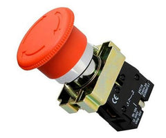 Push button emergency stop return reset n/o 40mm PB-ADP2-BS541