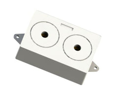 Piezo siren dual-tone 12vdc 2-hole 84x54 xpb8555-26.28t12w