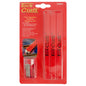 7PC TORK CRAFT CARPENTERS PENCIL SET 6 X PENCIL 1 X SHARPENER