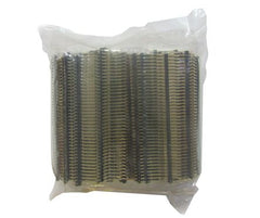 Header sil str 40w 2.54 th=19 gold 200p/bag 210549