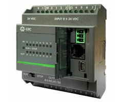 Mini plc 24vdc with 8-in 8-out pc10bd16005d1