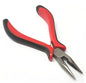 Long nose pliers serrated jaws 130mm 160033