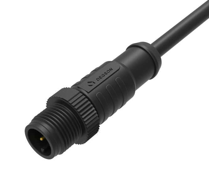4w solder type plug str m12 sensor conn assy open end pp-m12a-04p-mm-sl8c-00a(h)