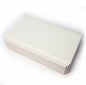 Abs enclosure white 4-pcs 155x40x95 pr158-03-wt