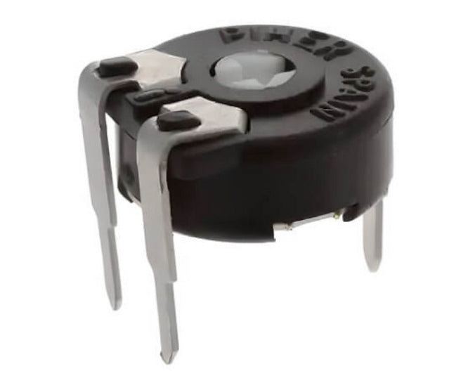 Preset potentiometer 15mm t-adj scr 10k pt15lv15-103a2020