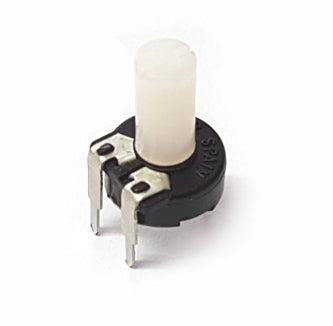 6 position preset 10mm t-adj 100k w/shaft pt10mv1001-100k-dt (dbk)