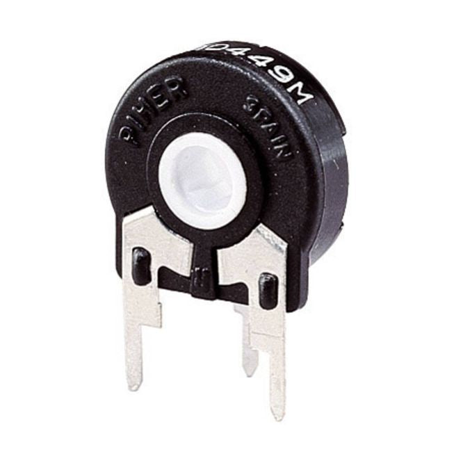Preset potentiometer 15mm s-adj hex shaft 1m pt15nh05-105a2020-s