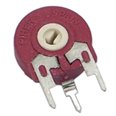 Preset 10mm s-adj scr red 100k cermet ptc10lh10-104