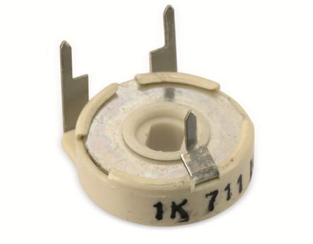 Preset 15mm t-adj white oval shaft 10k ptc15nv02-103a