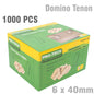 DOMINO TENON 6X40MM 1000PC BOX BEECH WOOD