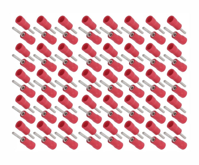 Terminal pre-ins pin rd p=2mm pl=10mm 1k/bag ptv1.25-10