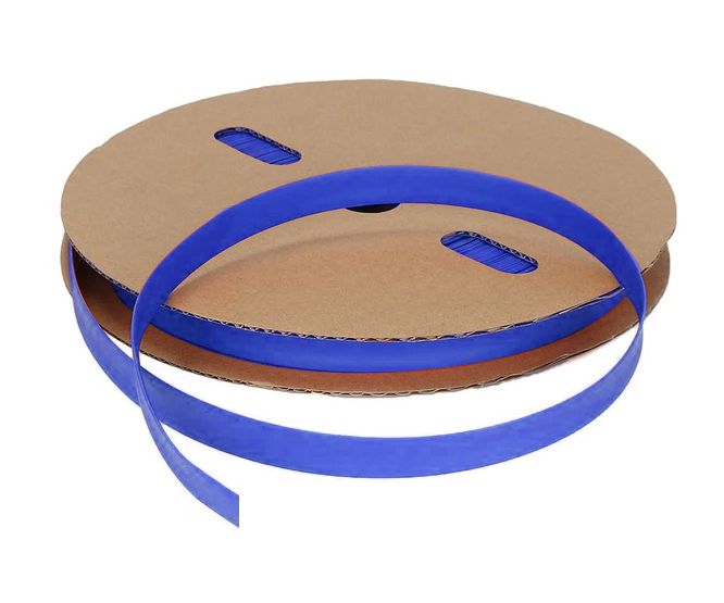 Sleeving heatshrink 1.5mm blue - 200m/reel s-901-600-1.5mm-bl-t *d*