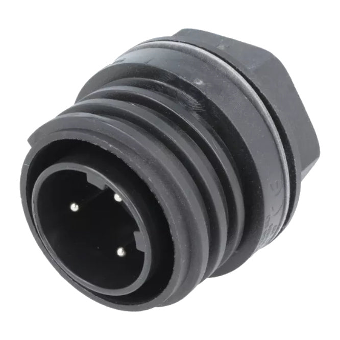 Circular plug connector 3w ip68 32a 600v px0931/03/p