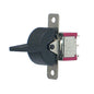 Lever toggle switch dpdt on-off-mom solder r8018b-p13-2bqe